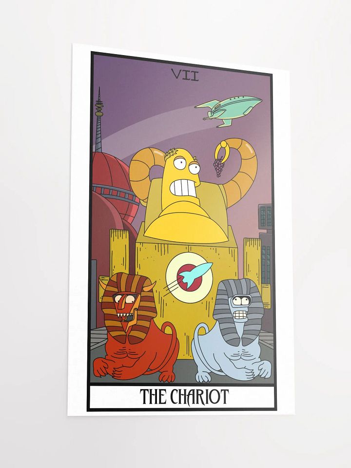 The Chariot Tarot Print product image (4)