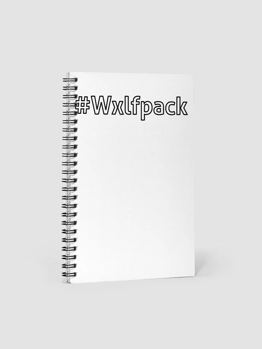 #Wxlfpack Spiral Notebook product image (1)