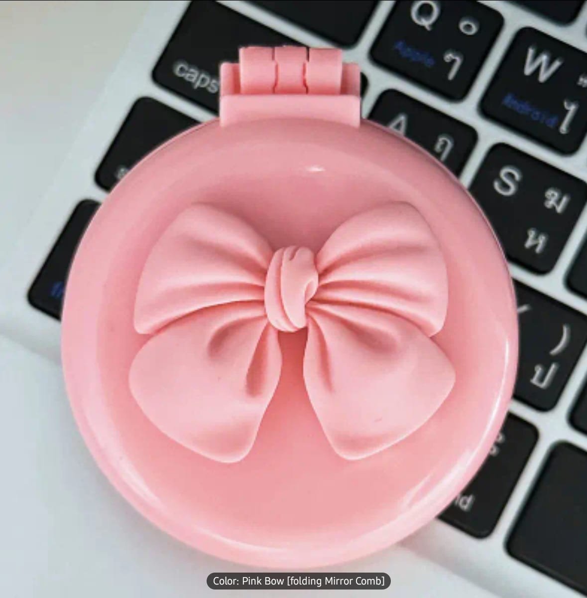 Cute Pink Mini Hair Brush product image (2)