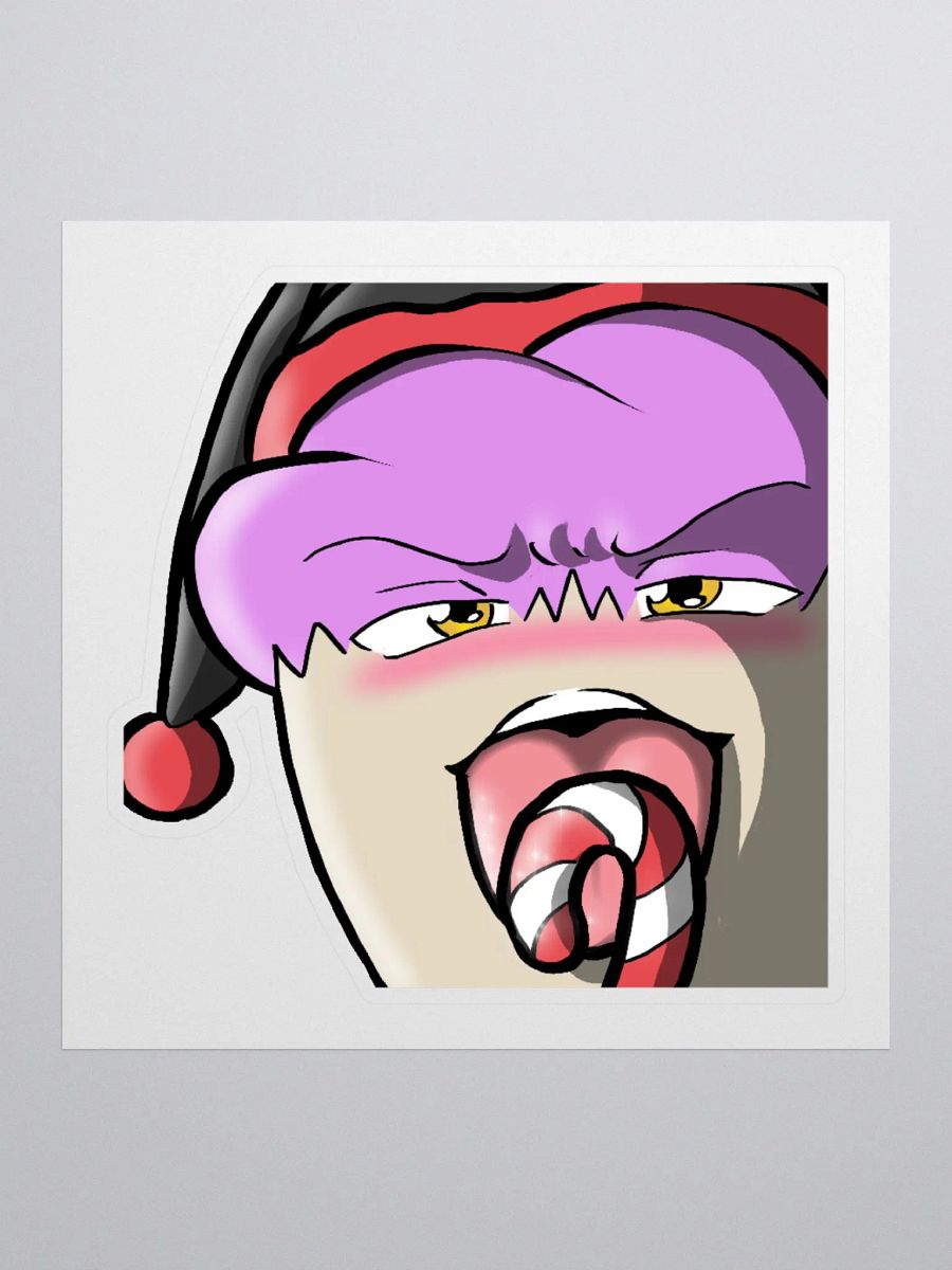 Plum Lick Sticker product image (1)