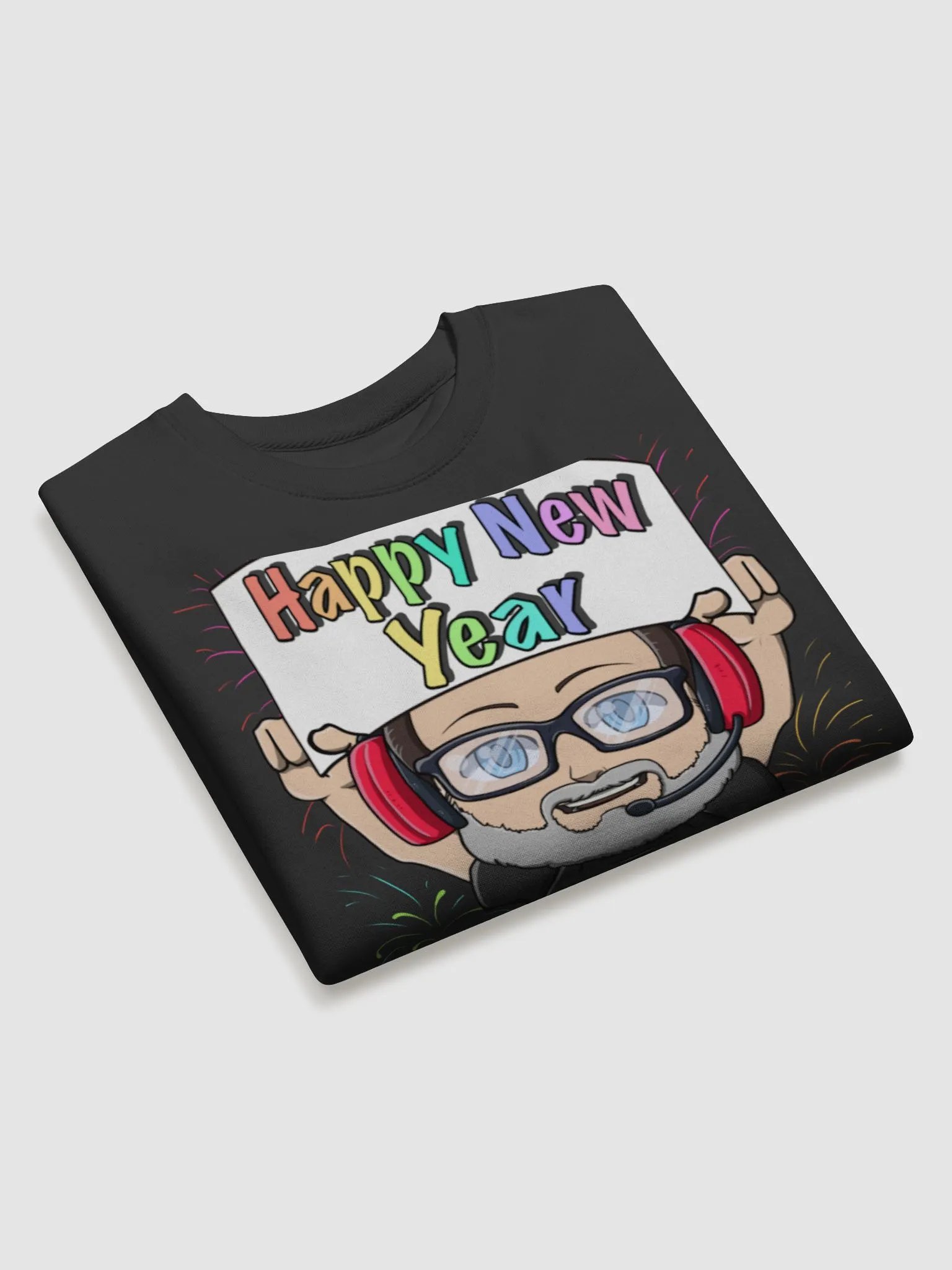Happy New Year Ricky Emote Sweatshirt product image (3)