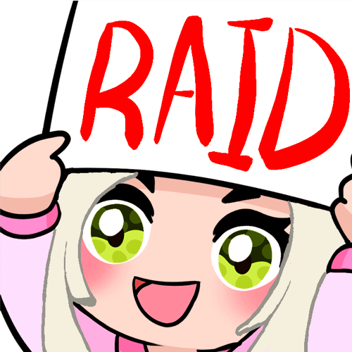 Raid Emote - Blonde Hair, Fair Skin, Green Eyes product image (1)