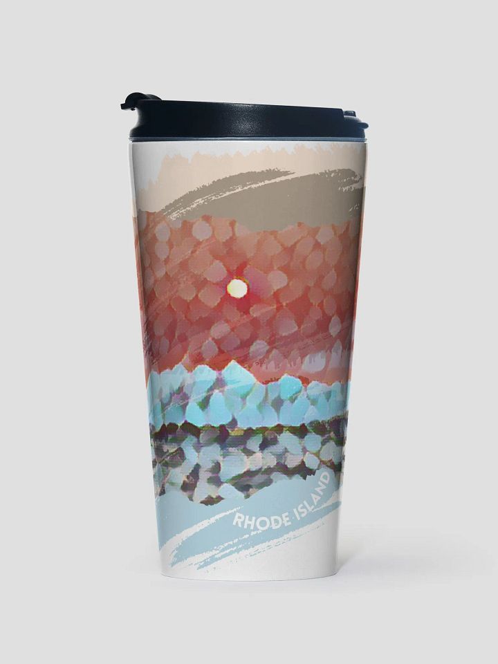 Moon Over the Cliff Walk Stainless Steel Travel Mug product image (1)