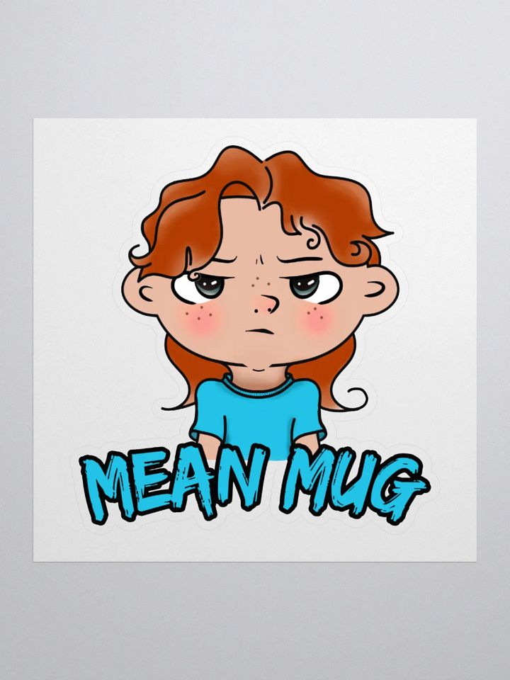 Mean Mug Sticker product image (1)