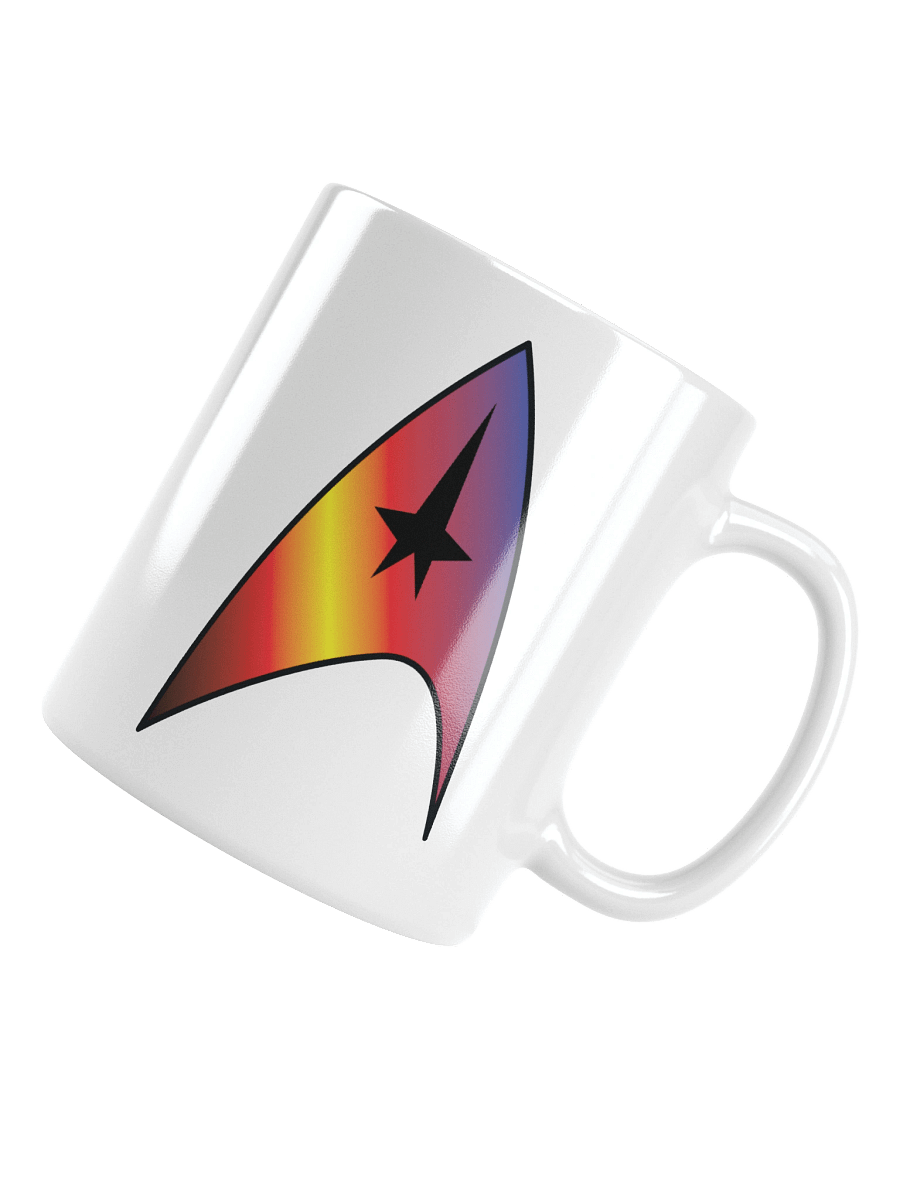 Polyamory Pride Gradient Starfleet Mug product image (4)