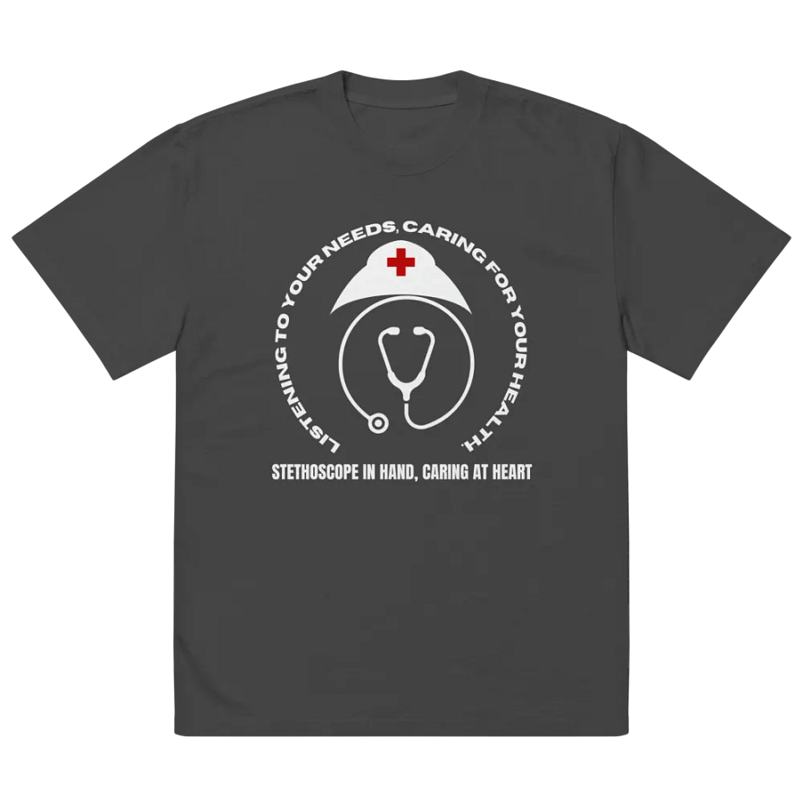 Heartbeat Emblem Oversized Tee product image (3)