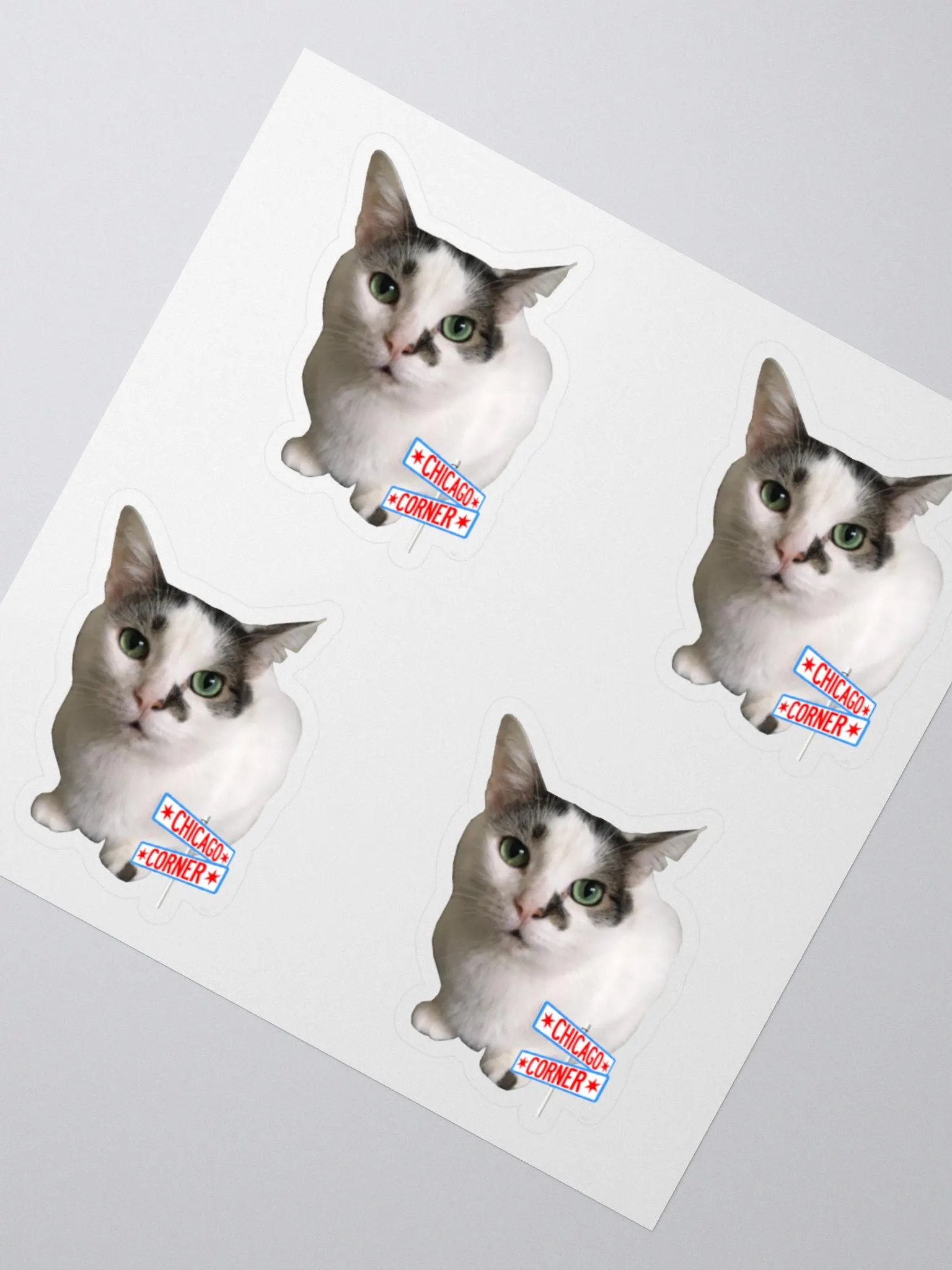 Chicago Corner Oreo Stream Cat Mini Stickers product image (2)