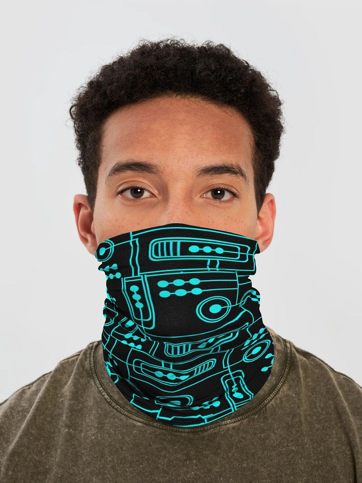 Neon Circuitry All-Over Neck Gaiter product image (2)