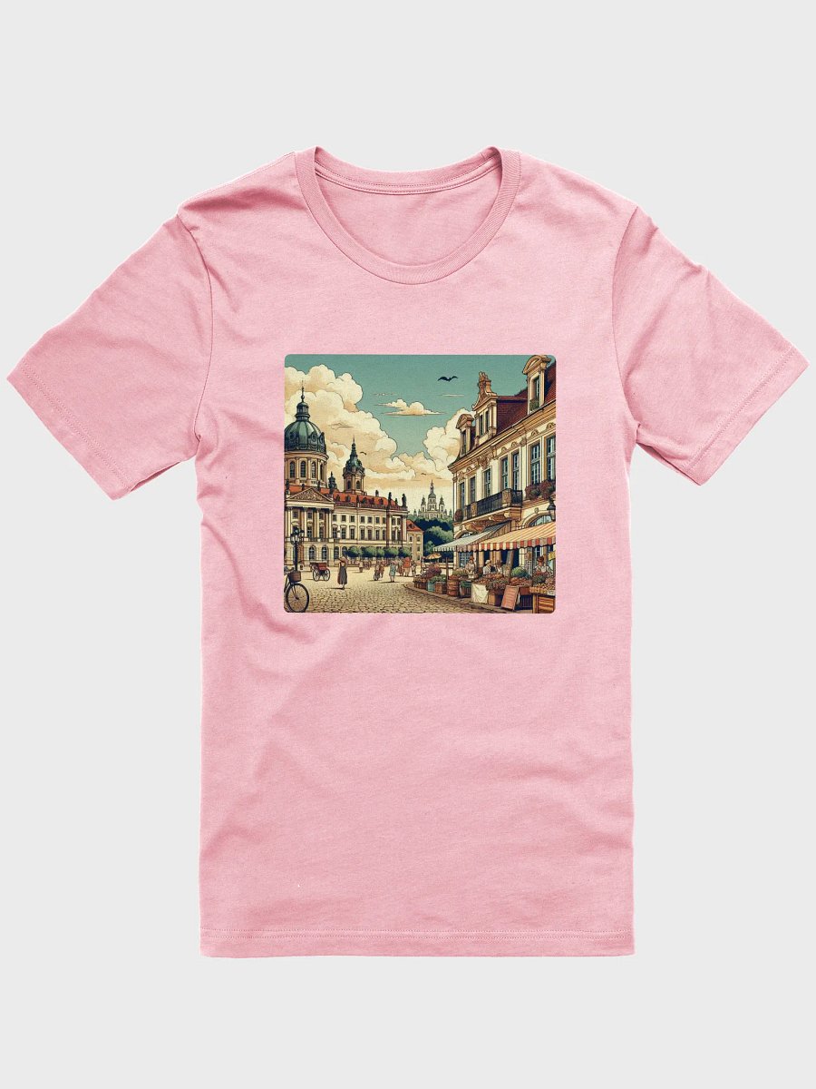 European Urban Scene Graphic T-Shirt | postdam city product image (1)