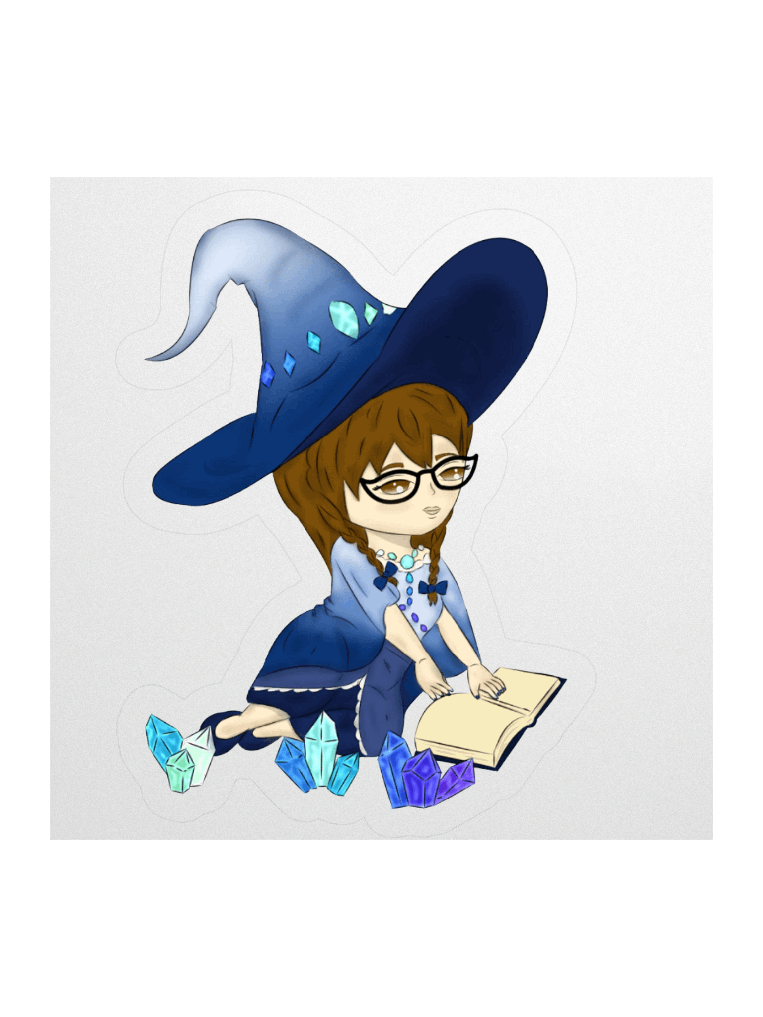 Crystal Witch Yuuki | Sticker Set product image (1)