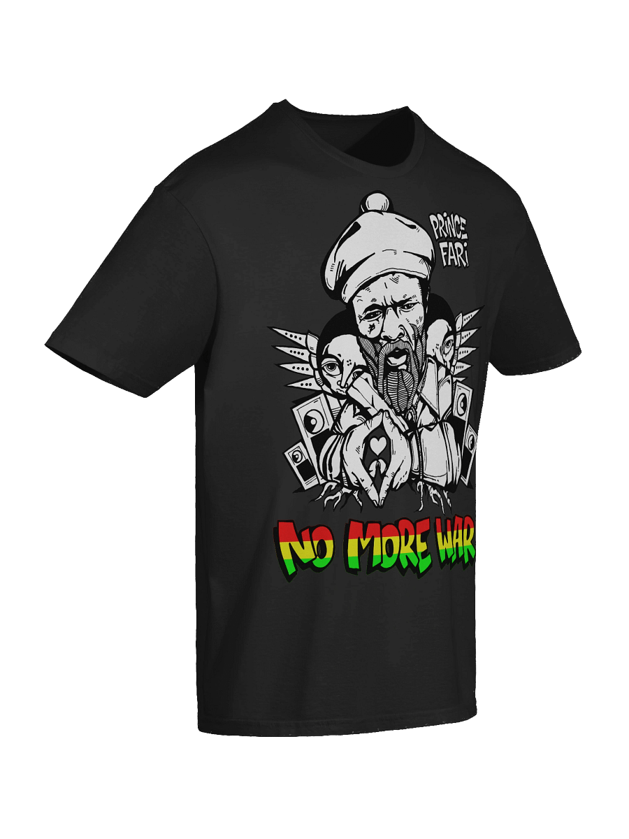 Prince Far I T-Shirt by RasTerms37 (Grey / Red Gold Green / Basic) product image (5)