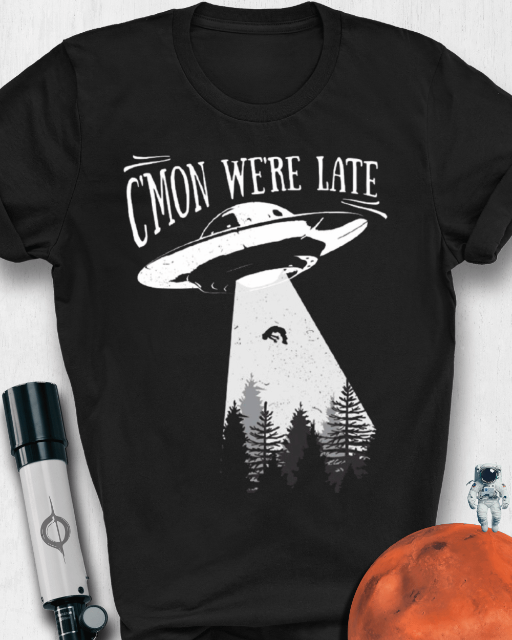 We're Late Unisex T-Shirt product image (1)