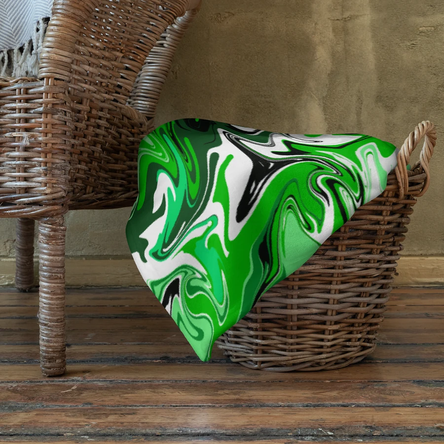 Green Swirl Blanket product image (10)