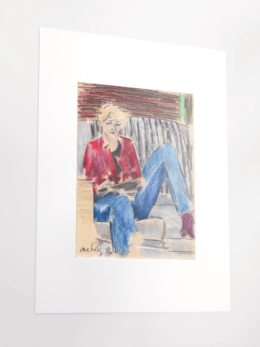 Woman Writing 11.06.85 print product image (4)