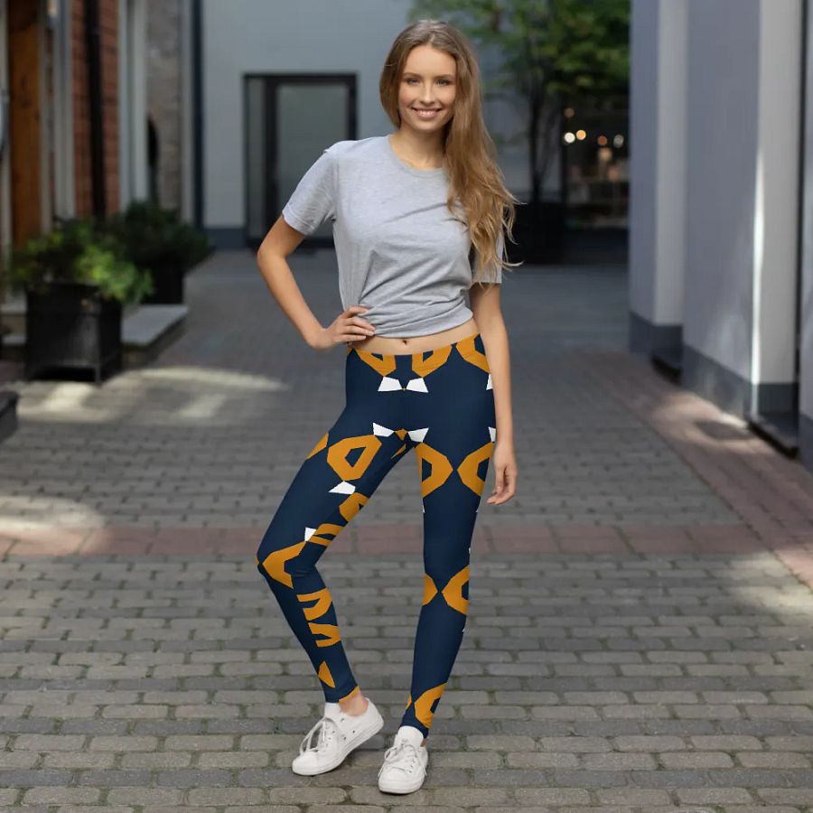 Geometric Glow All-Over Leggings product image (7)