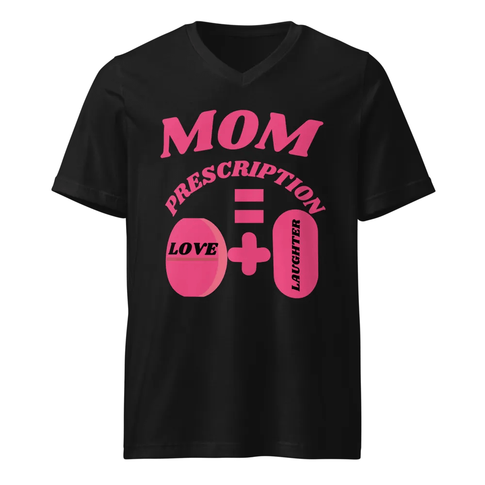 Mom's Love Prescription V-Neck Tee product image (1)