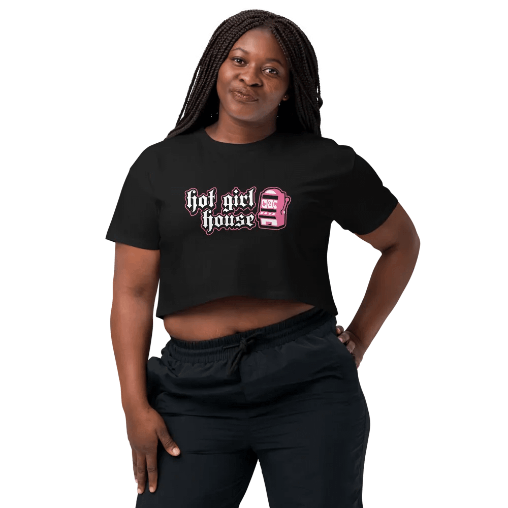 Hot Girl House Slot Machine Crop Top product image (1)