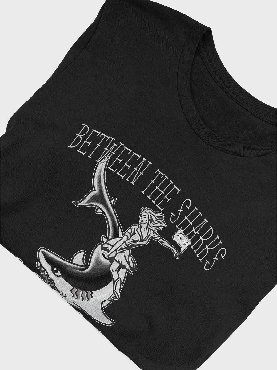 Black BTS Shark Rider Logo T Shirt product image (5)