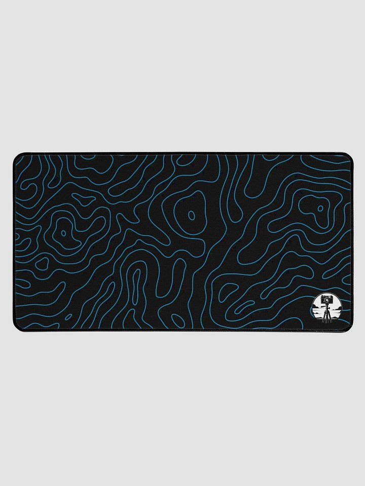 Blue/Black Damascus Deskpad product image (1)