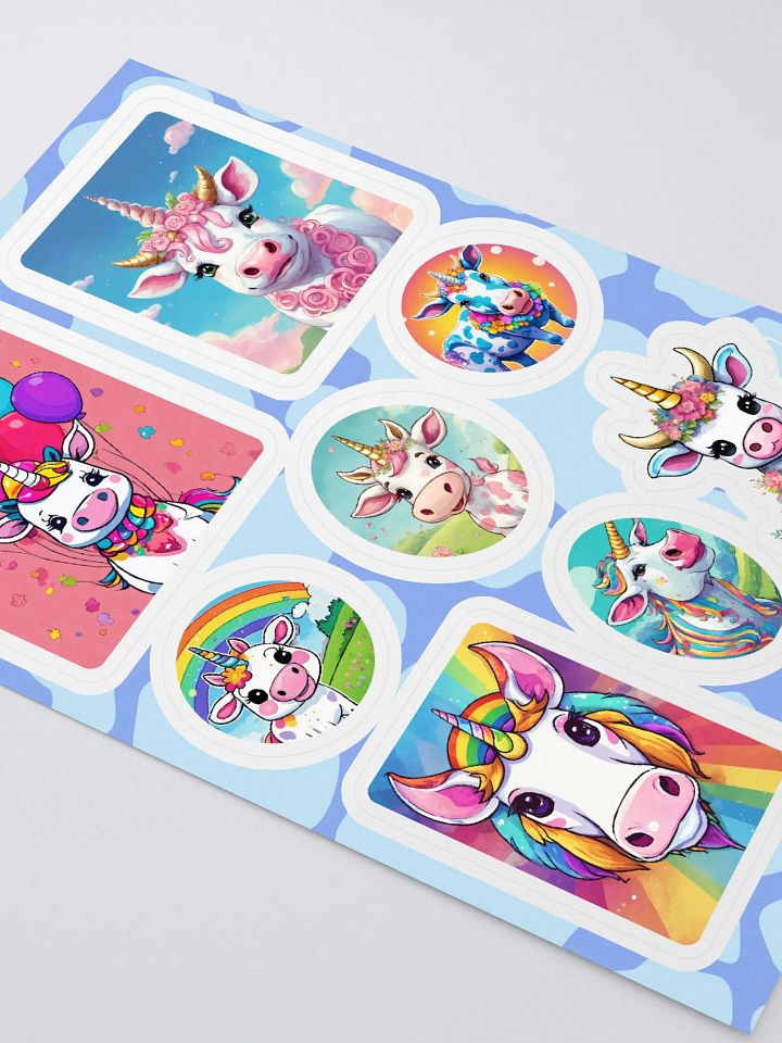 Uni-Cow Sticker Sheet product image (2)