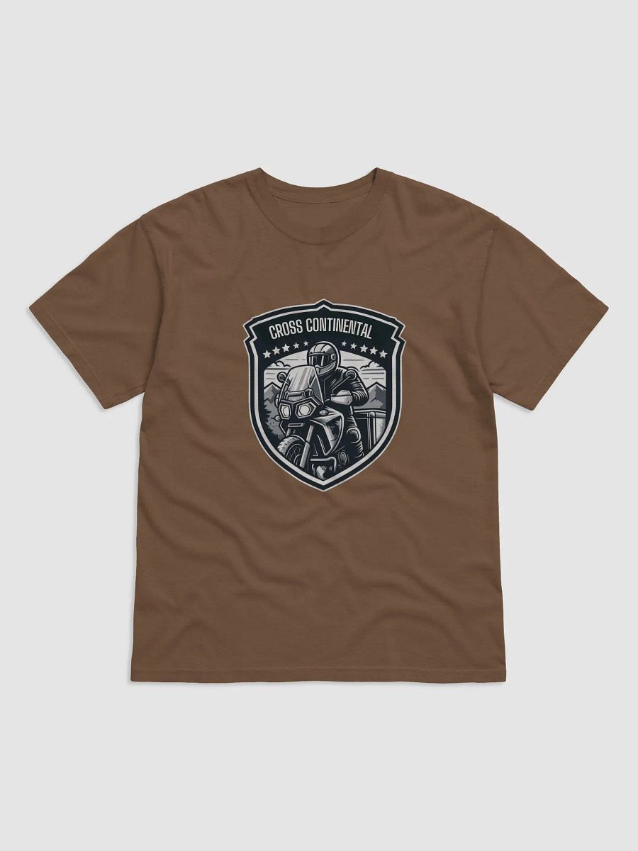 Ultimate Comfort Heavyweight Tee | AI Design cross continental product image (1)