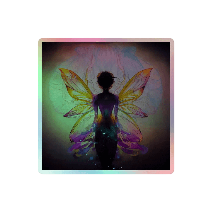 Enchanting Holographic Fairy Wings Sticker Set product image (2)