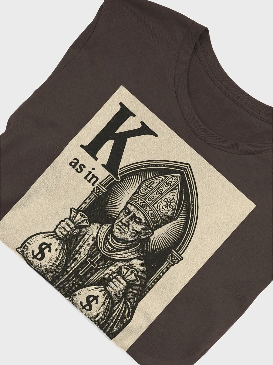 K as in kleptocracy t-shirt product image (55)