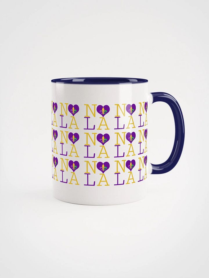 I LOVE NOLA **LEGACY COLOR MUG** (MARDI GRAS 3 INFINITY WALL) product image (26)