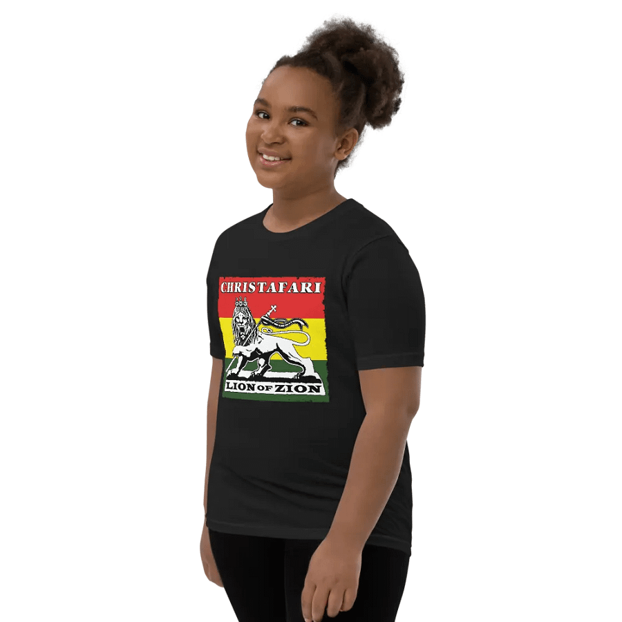 Christafari Kids Lion of Zion Flag T-Shirt product image (16)