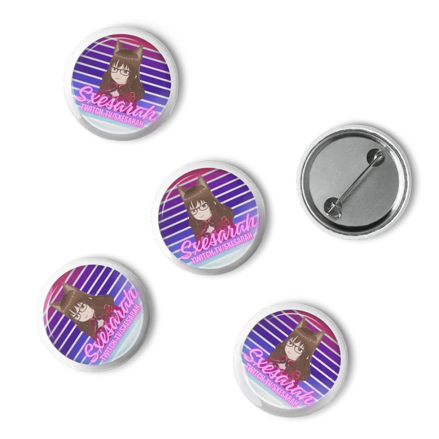 Pins with Sxesarah Logo product image (6)