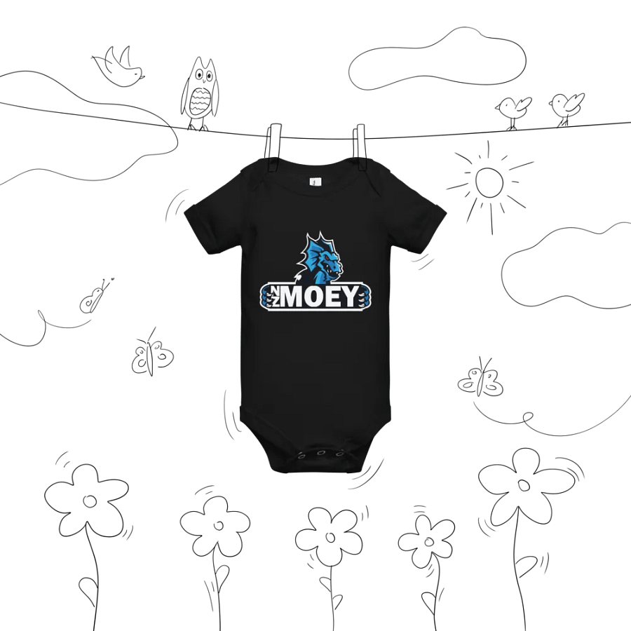 NZMOEY Logo Bella+Canvas Baby Short Sleeve One Piece product image (9)