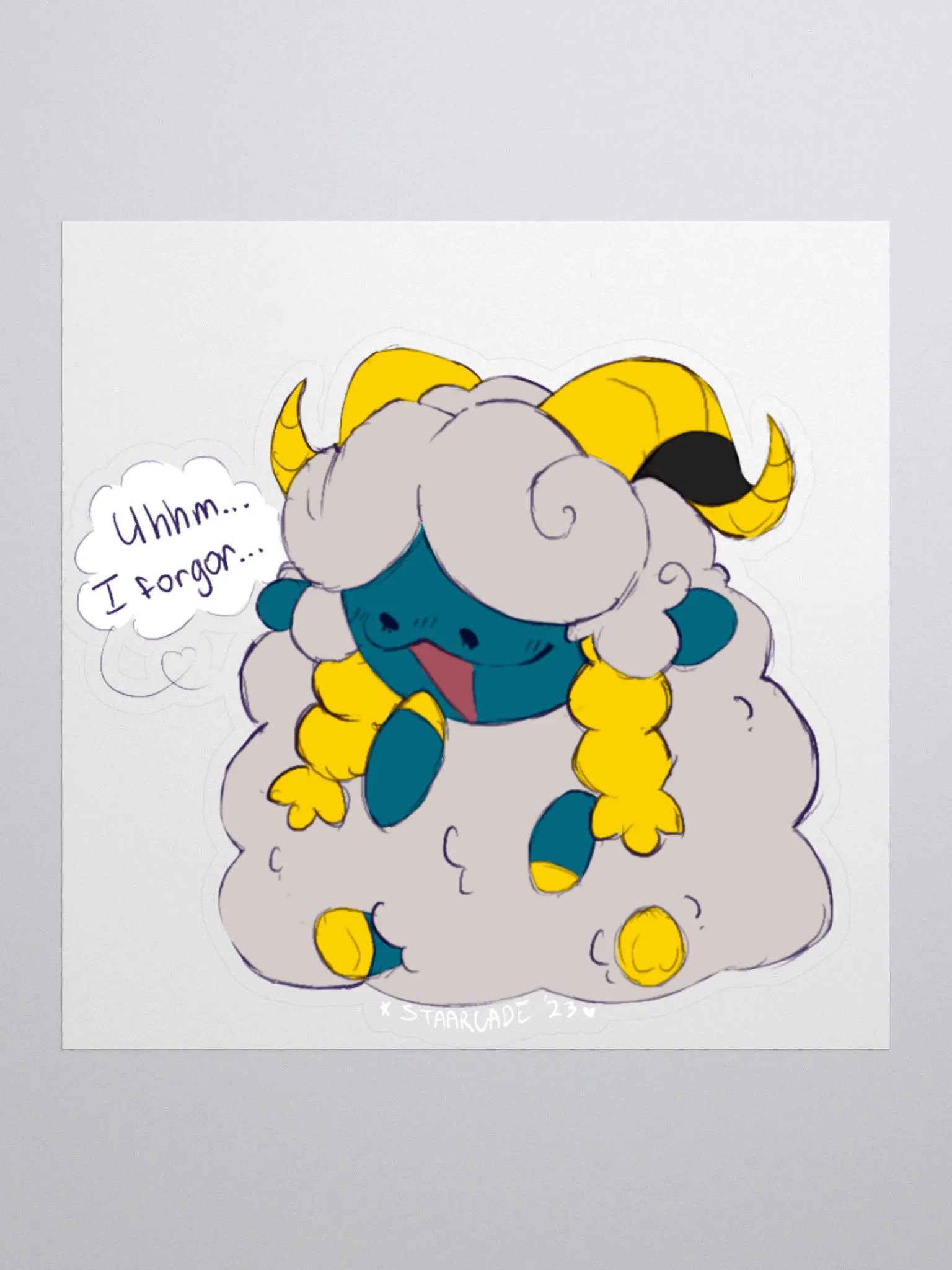 I Forgor Sticker product image (1)