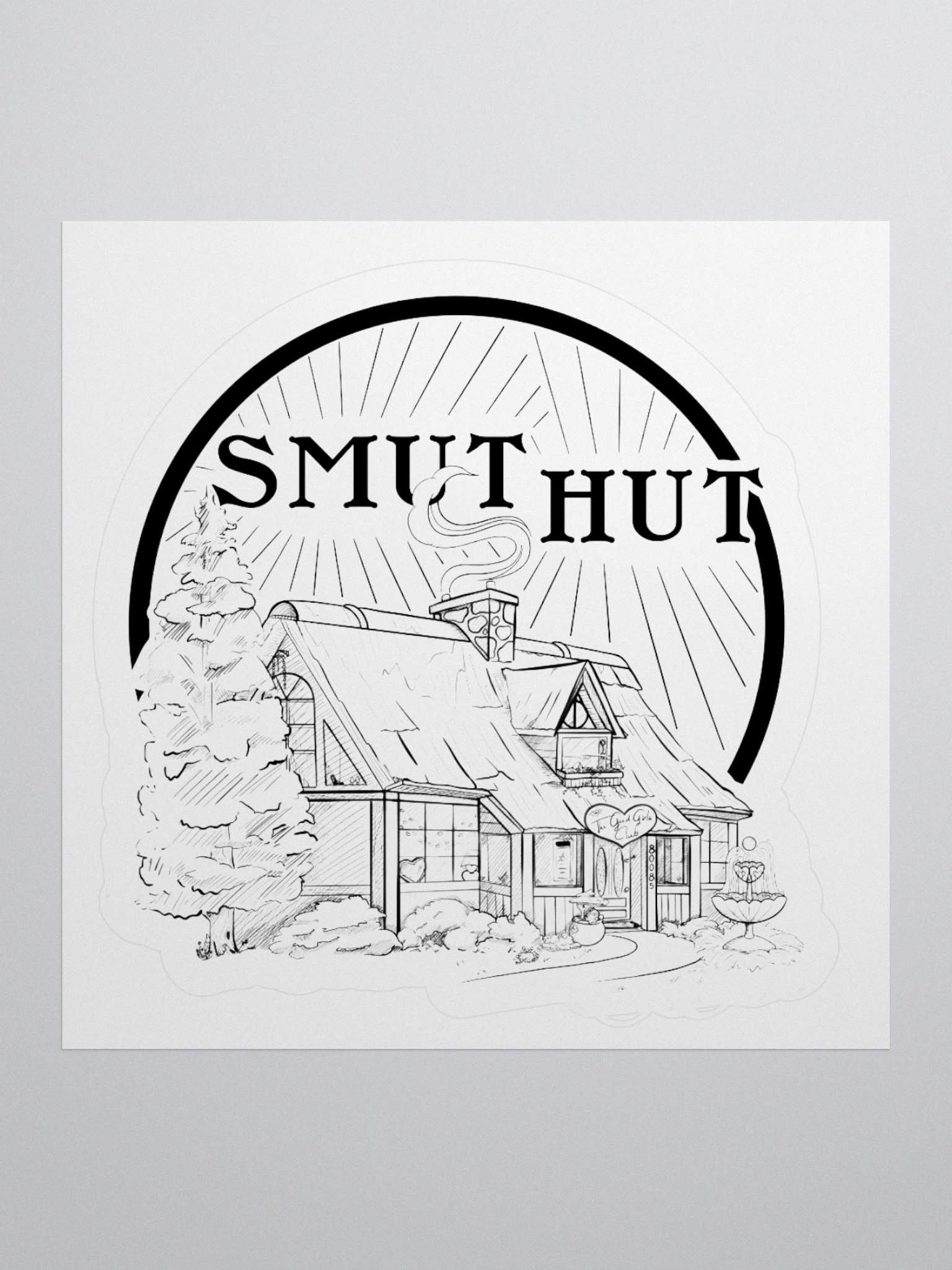 Smut Hut TGGC Sticker product image (2)