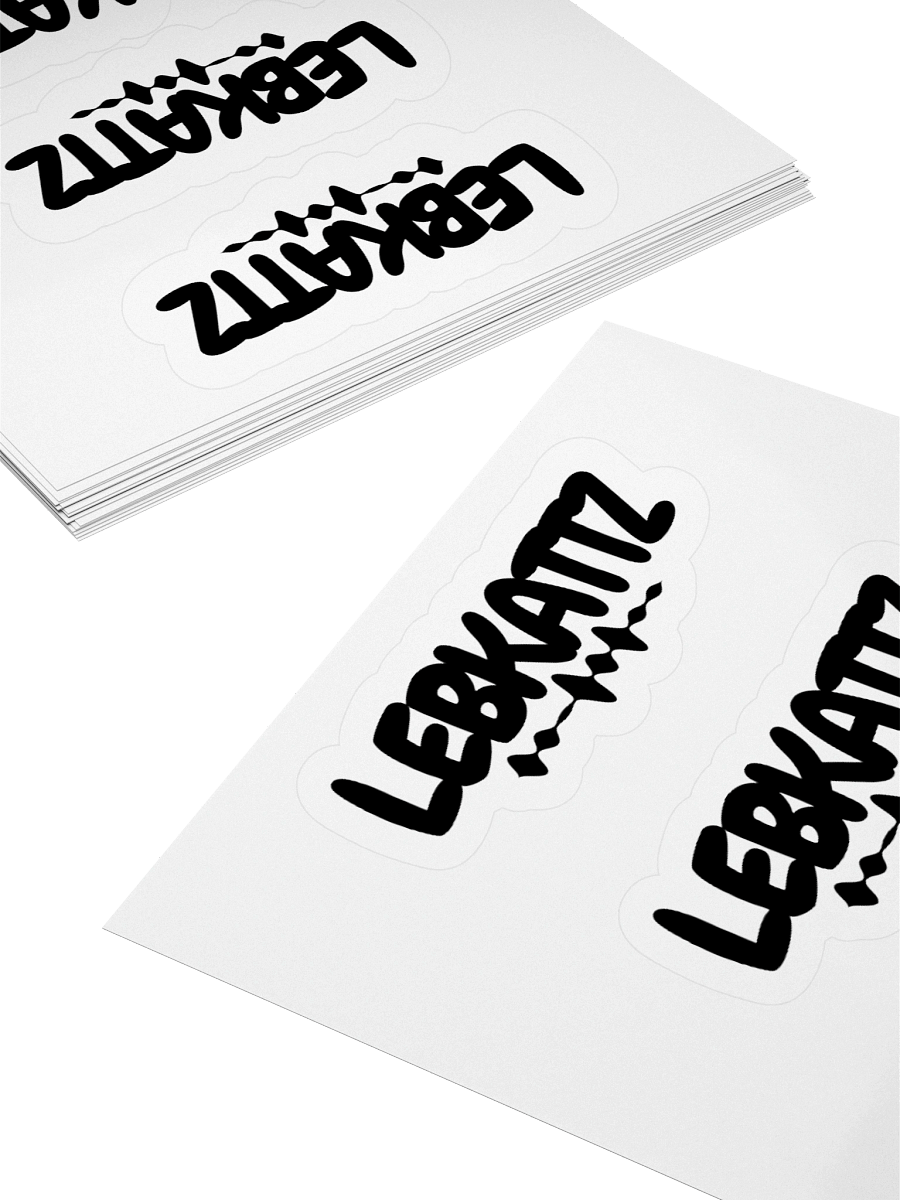 DJ LebKattz Logo Stickers product image (4)