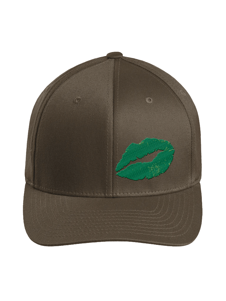 foreheadkissesforthehomies flex cap (green) product image (1)
