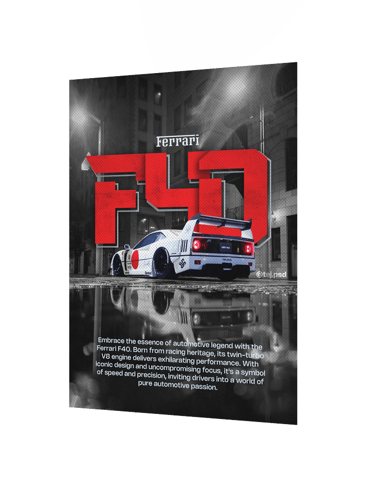 FERRARI F40 product image (2)