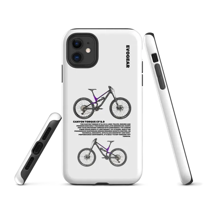 White Canyon Torque CF 8.0 iPhone Case product image (1)