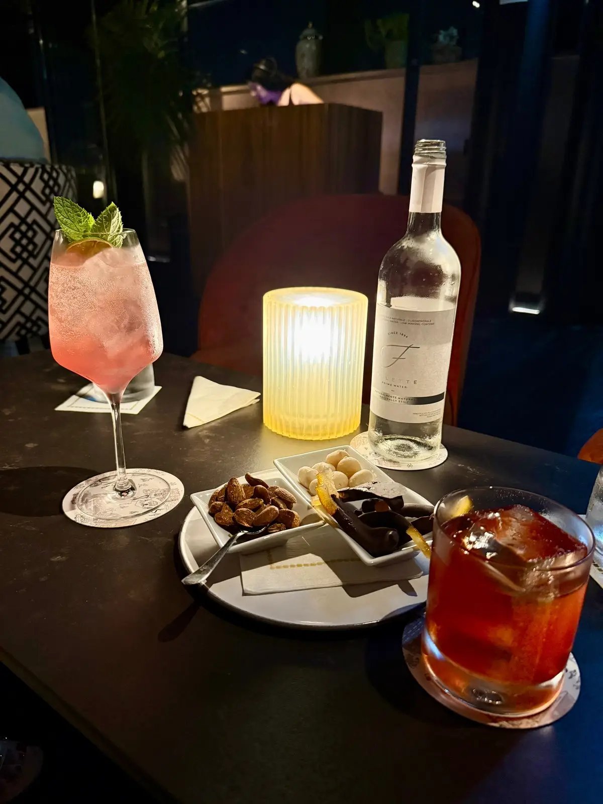 A smooth nightcap under the stars, ancient streets, and endless vibes. When in Rome… you sip like the locals. #NightcapInRome #RomanNights #WhenInRome #ItalyVibes #TravelTikTok #SipAndChill #LaDolceVita  @Karen Leger 
