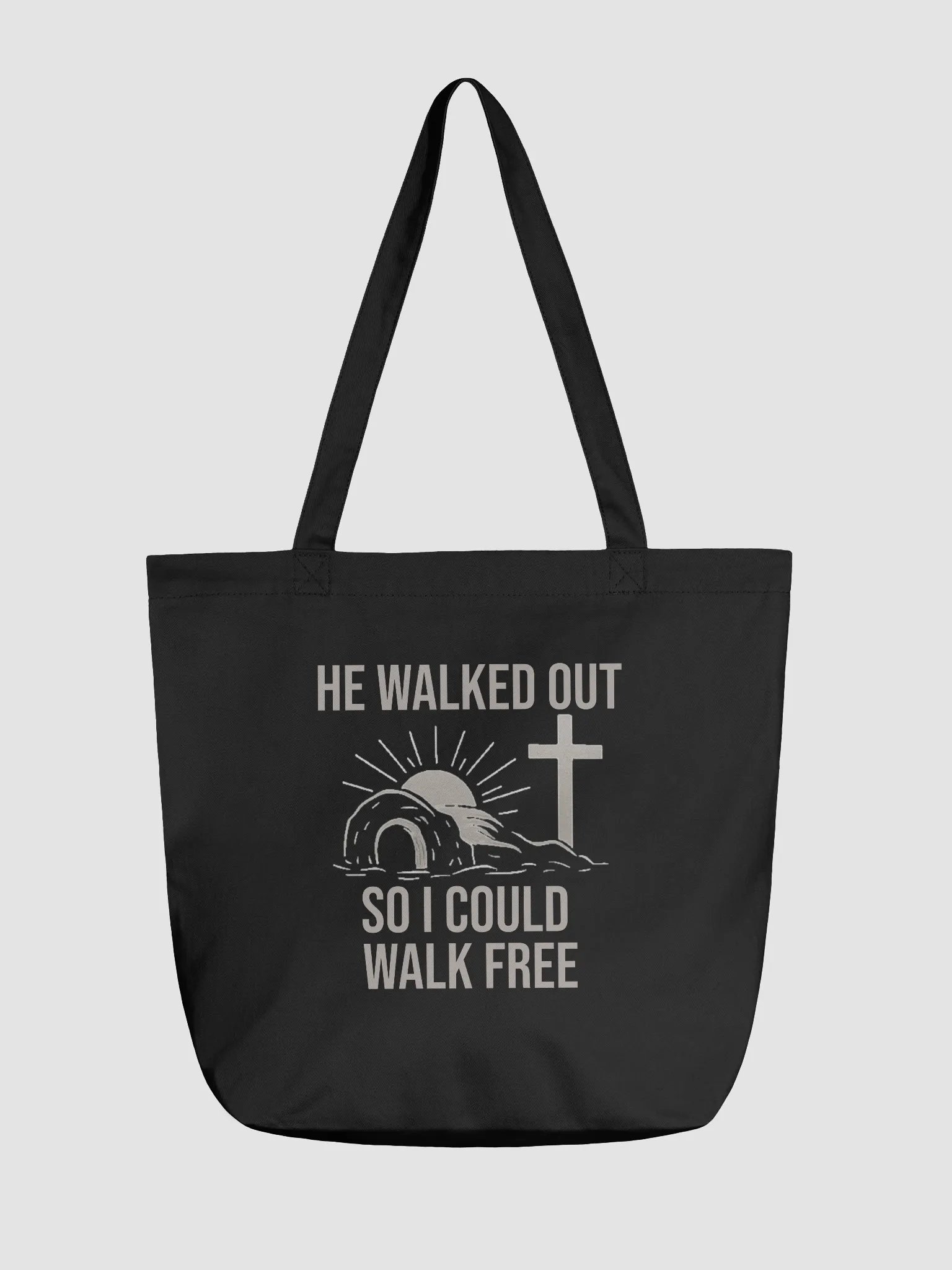 He Walked Out So I Could Walk Free – Freedom Tote Bag product image (1)