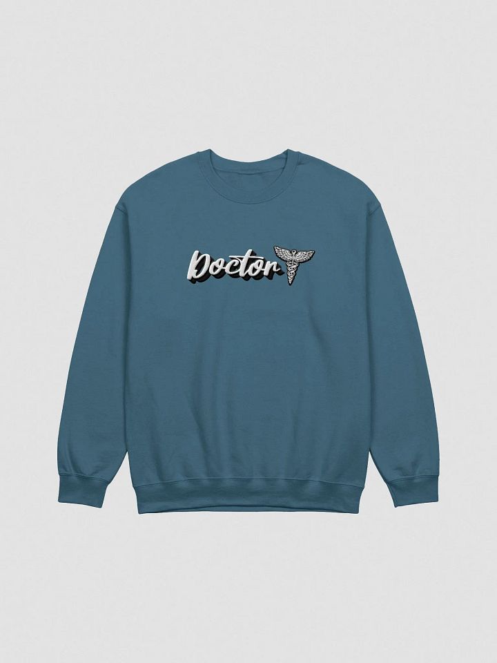 "DOCTOR" / EMBROIDERED SWEATSHIRT product image (2)