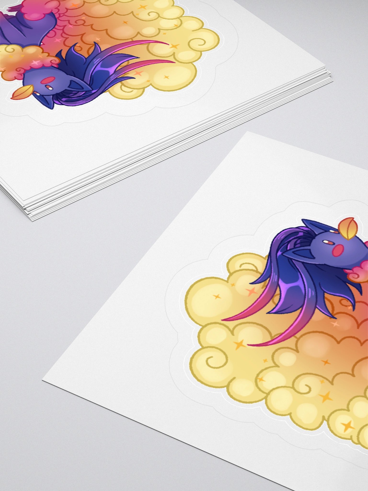 Ninetaria (sunset variant) [sticker] product image (10)