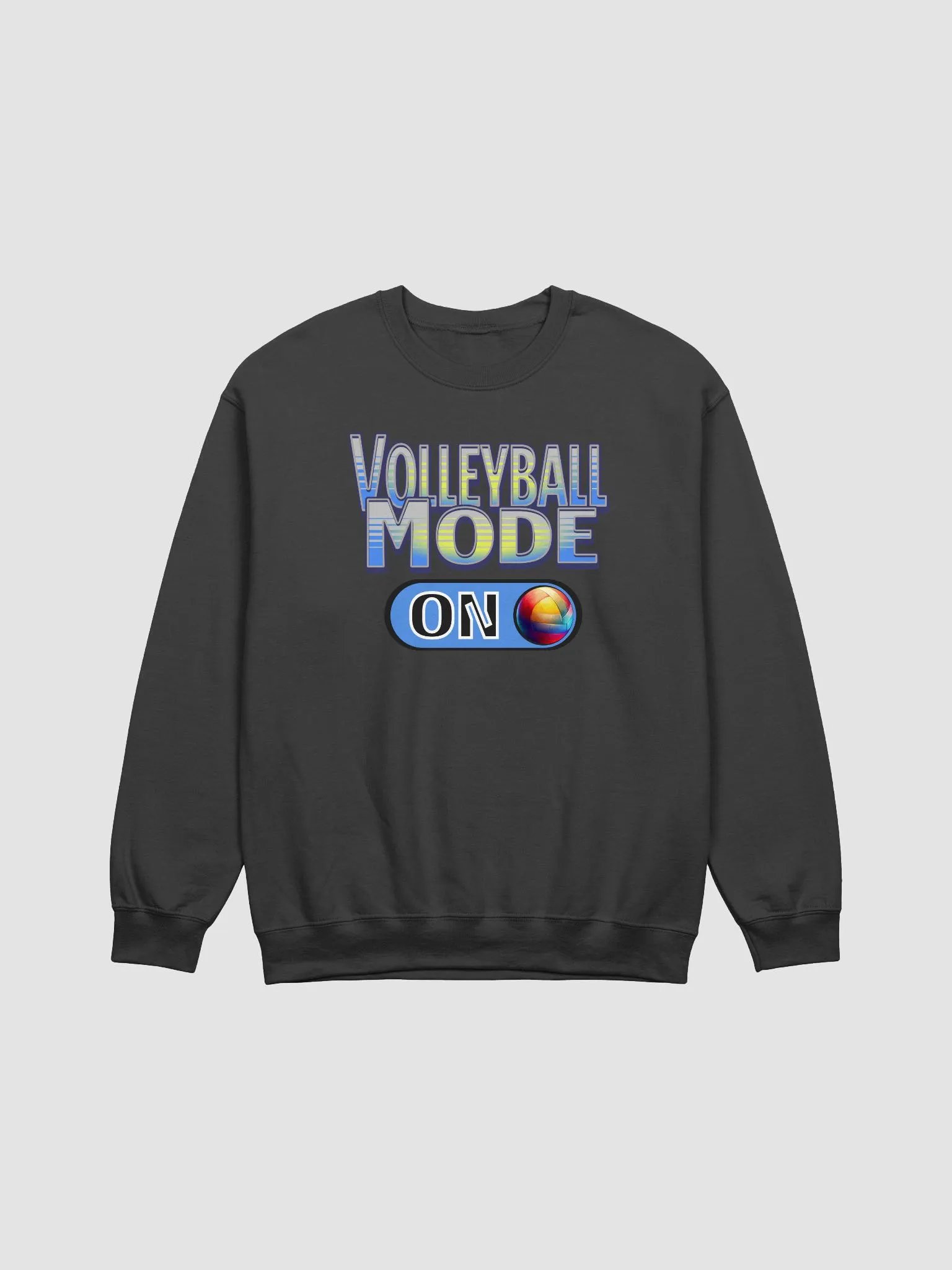 Volleyball Mode On Crewneck Sweatshirt product image (1)