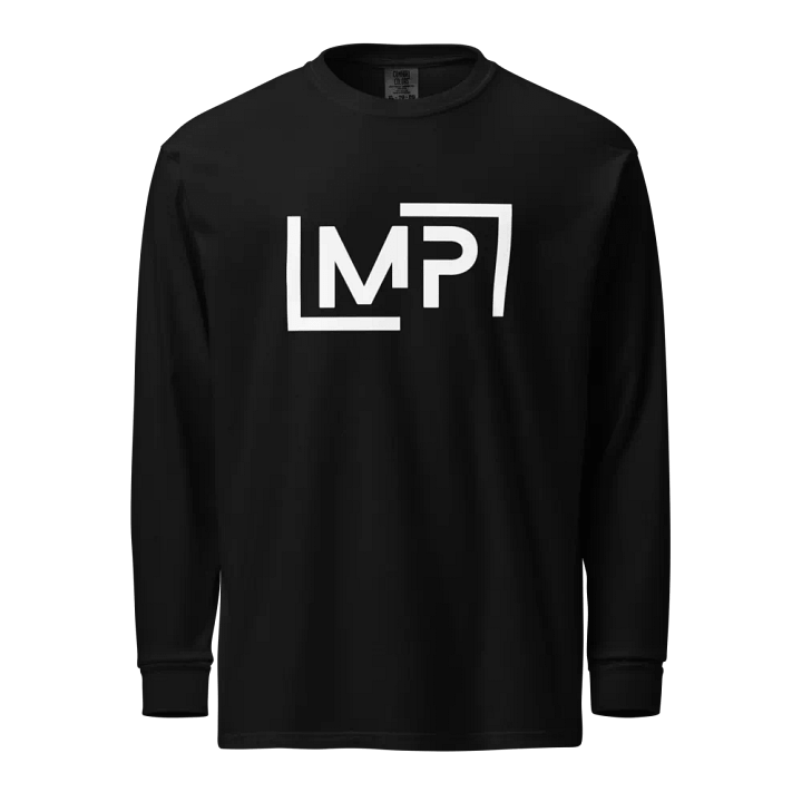 MP Stamp WHT Logo Long Sleeve product image (1)