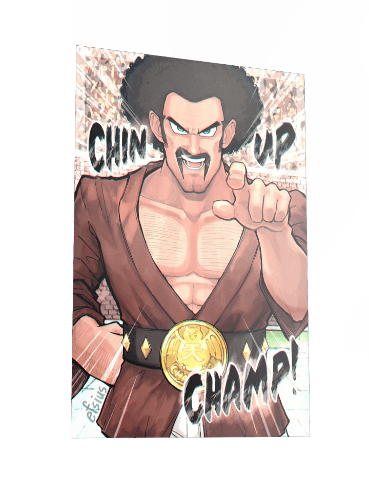 Mr Satan/Hercule 12x18 in. product image (2)