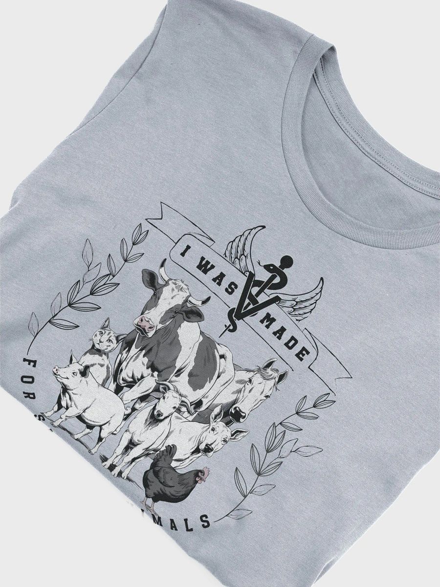 "I was made for saving animals" t-shirt product image (3)