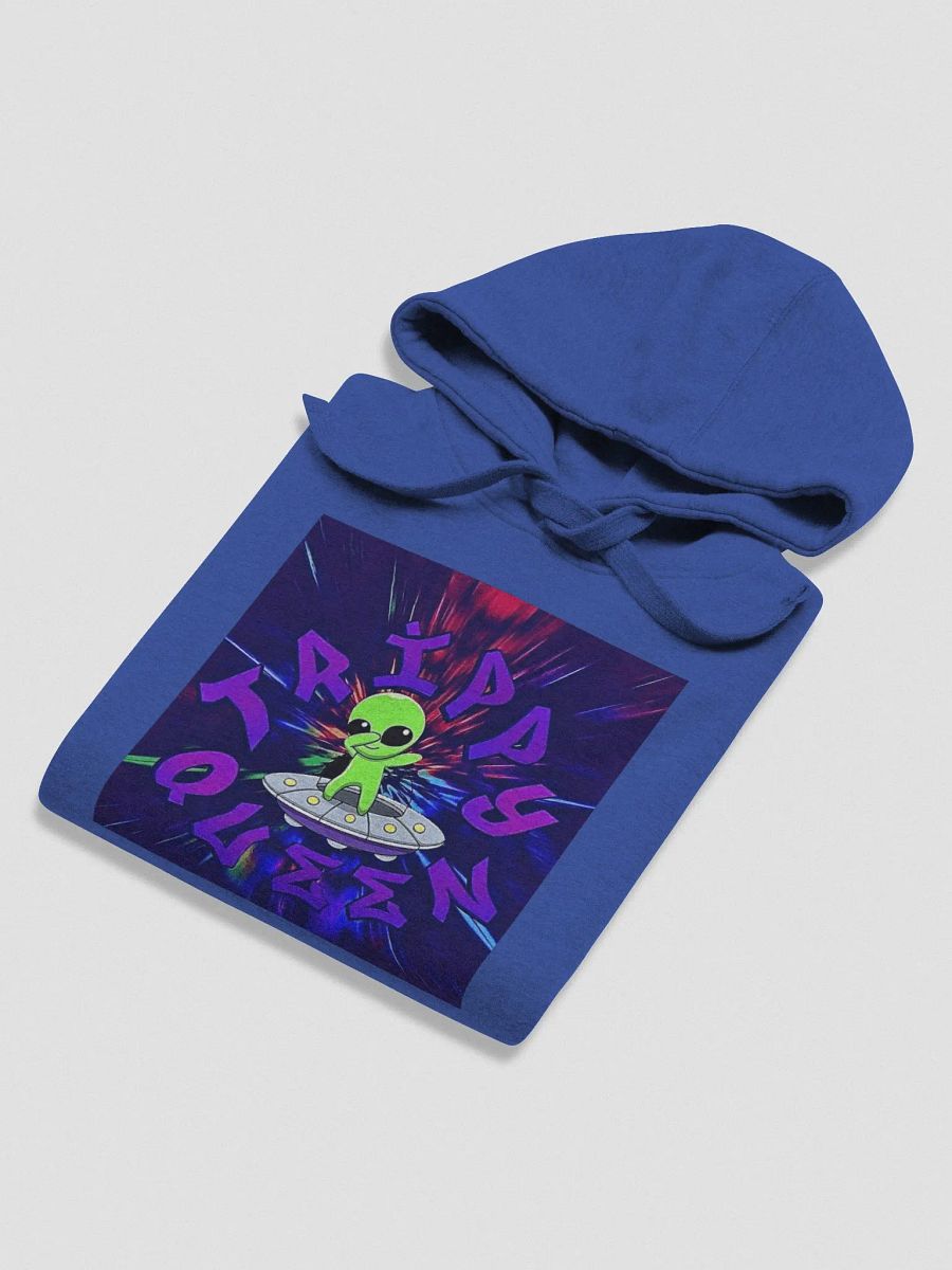 Alien Dab Hoodie with White Sleeve Detail (Front Only) product image (4)