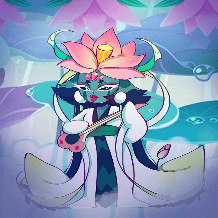 Lotus Dragon Cookie mini prints product image (1)