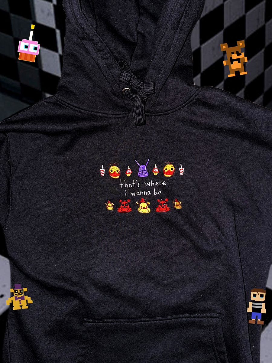 that's where i wanna be HOODIE! 🐻🤎 product image (1)