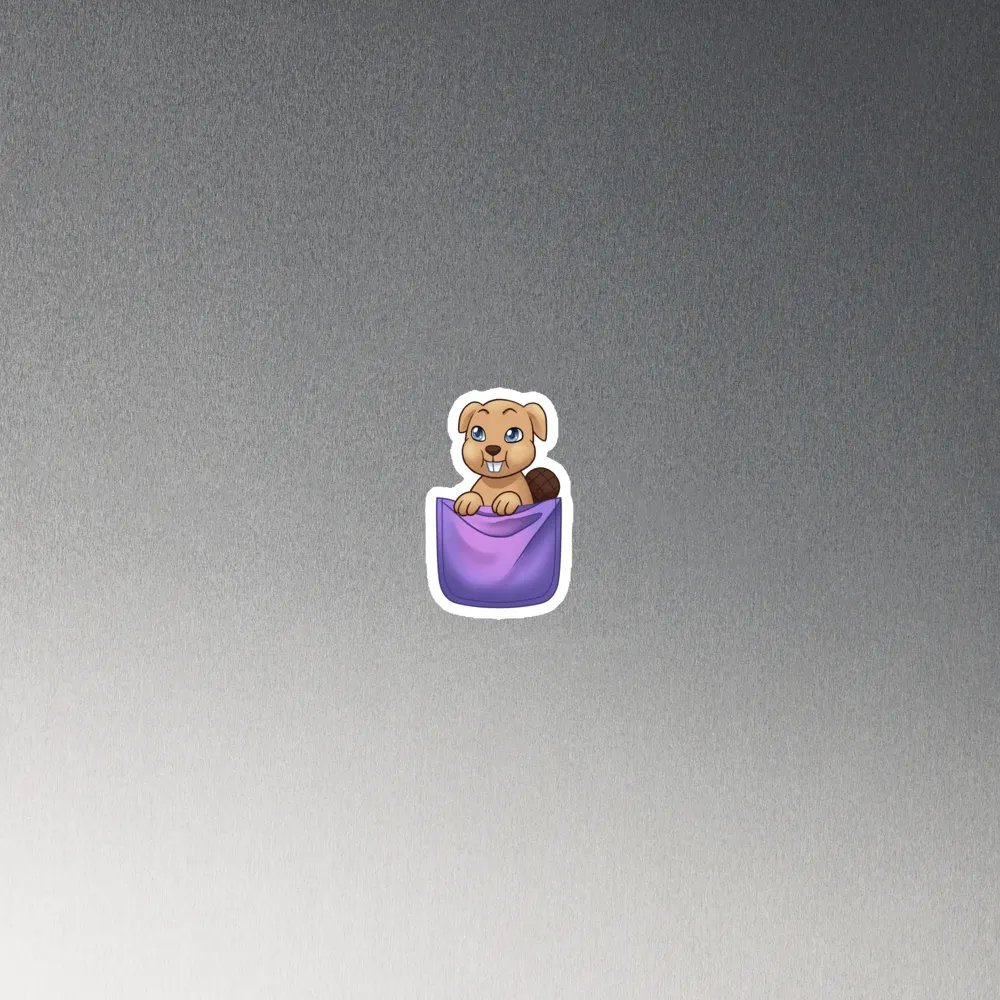 Pocket Beaver Magnet product image (2)