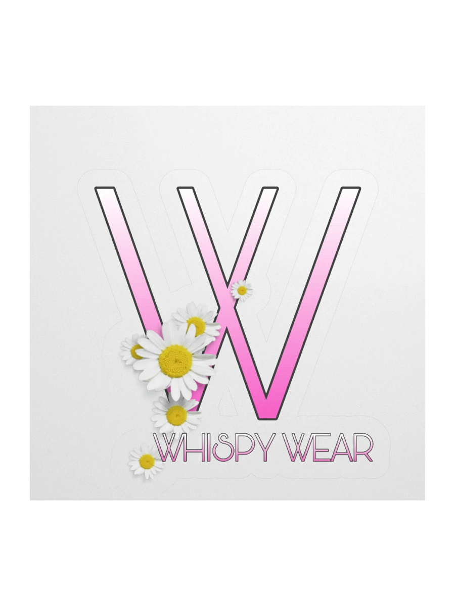 Whispy Wear Logo Sticker product image (2)
